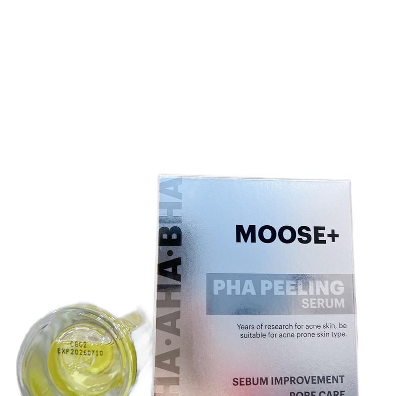 I495 Tinh chất Serum Peel da Moosepro+ PHA peeling serum chai 30ml hạn 2027 peel da Moose + M381 1