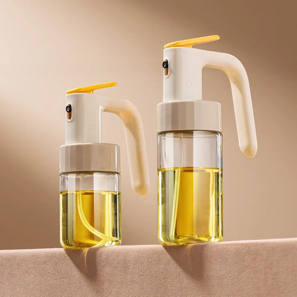 New Glass Oil Spray Bottle 180/250ML Cooking Olive Oil Sprayer Multifunction Dispenser Vinegar Soy Sauce Bottle