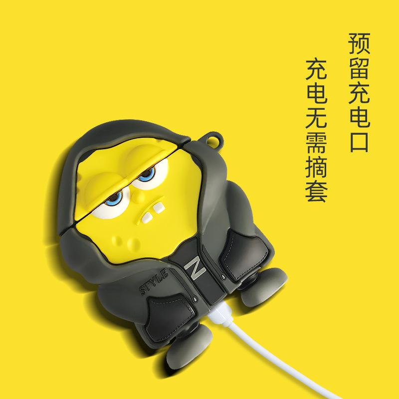 Product Introduction of Vỏ SpongeAirPods, Thiết Kế Áo Mưa Hoạt Hình Dễ Thương, Thích Hợp Cho Apple AirPods 4, AirPods Pro 2, AirPods Pro 3, AirPods 1, AirPods 2, Vỏ Tai Nghe, Vỏ Bảo Vệ Tai Nghe Bluetooth Không Dây, Vỏ Bảo Vệ Silicon, Thiết Kế Hoạt Hình Dễ Thương Phụ Kiện 4