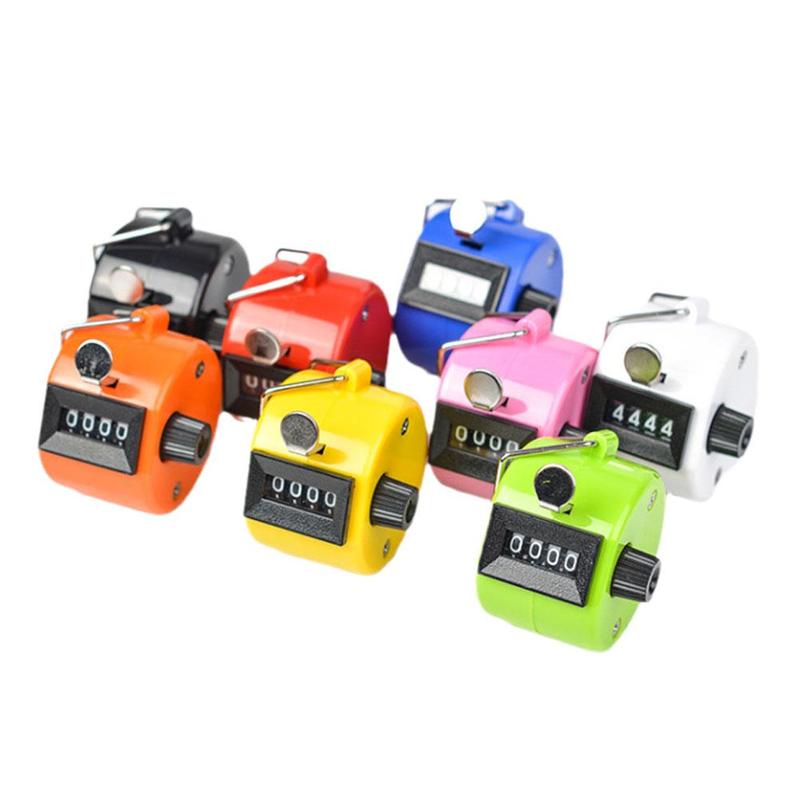 Product Introduction of Mini Exercise Counter 4 Digit Number Manual Held Tally Counter  School Exercise Manual Counting Device 30