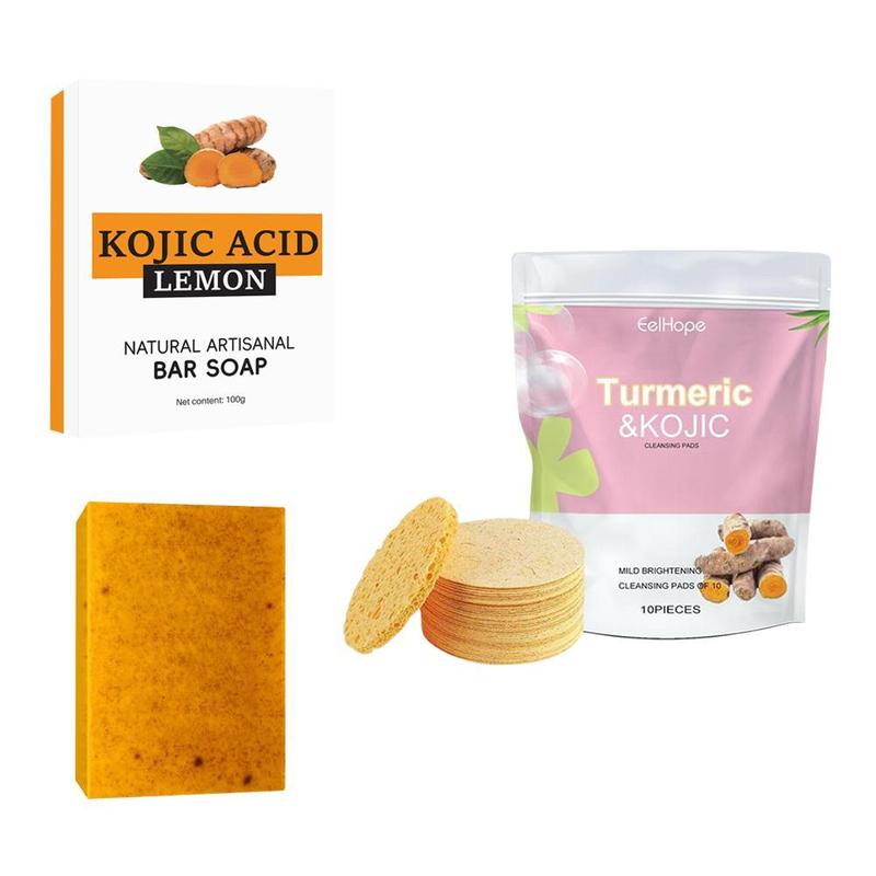 Product Introduction of Lemon Turmeric Kojic Acid Soap A Soap Bar for your Face and Body with Turmeric Extracts X2B9 31