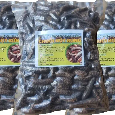Combo 3kg chuối hột rừng Kon Tum hàng khô ráo không gãy nát có hút chân không (3 kí)