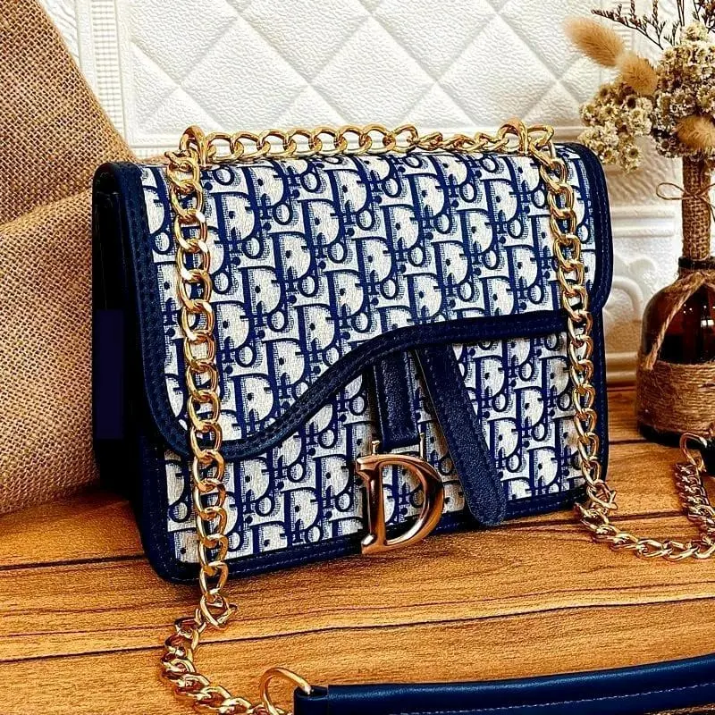 Rido bag tas selempang wanita RDC kotak tulis dua ruang Kanvas Slingbag Cewek 2