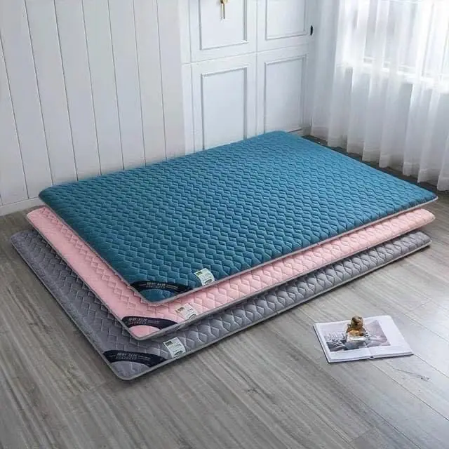 (GIÁ SỐC) Đệm (Thảm trải) điều hòa tencel êm, mềm mát mịn trải sàn , trải giường , bông tấm tháo ra giặt thoải mái