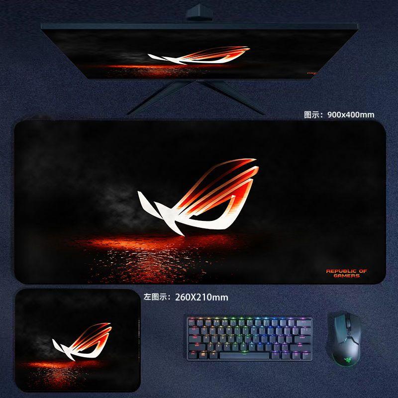 Product Introduction of Tấm Lót Chuột Mất Mắt Rog, Trò Chơi Thể Thao Điện Tử Rog Ngoại Cỡ, Tấm Lót Bàn Phím Cho Bé Trai, Máy Tính Xách Tay, Bàn Làm Việc, Tấm Lót Chuột Ins Chất Lượng Cao Và Chất Lượng Cao 6