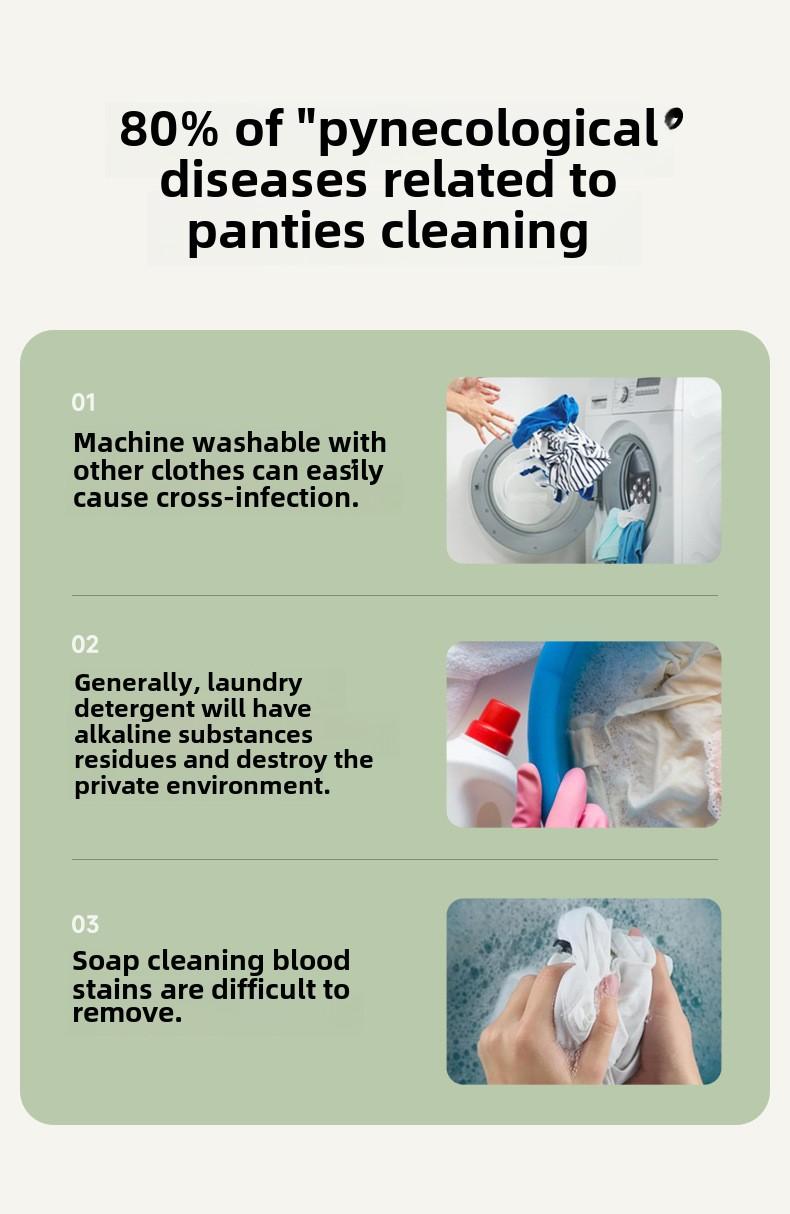 Product Introduction of Tea tree essence underwear special laundry detergent cleaning liquid sterilization laundry detergent 1