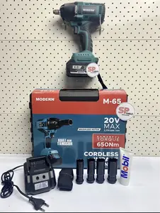 MESIN IMPACT WRENCH / BUKA BAUT CORDLESS 20V BRUSHLESS MODERN M-65 M65