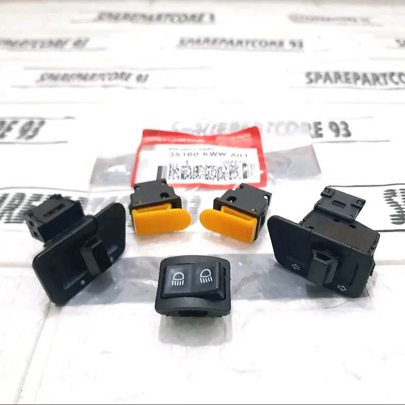 jual saklar  lampu 1 set honda blade revo supra x 125 spacy beat karbu vario  110 kharisma original saklar 3