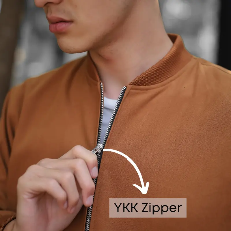 Jaket Bomber Pria Jaket Bomber Canvas Pria jacket Man Parka Best seller Bandung Hitam Kancing Distro Nyaman 6