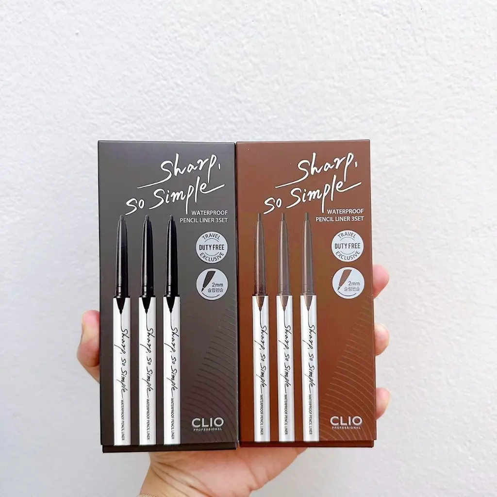 Chì Kẻ Mắt Clio Sharp So Simple Waterproof Pencil Liner Cosmetic Mỹ Phẩm