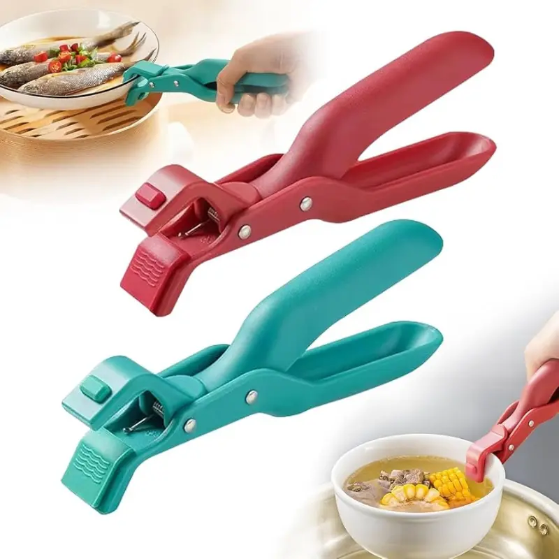 Vinnatsu Multi-Purpose Anti-Scald Bowl Holder Clip/Penjepit Mangkuk Anti Selip Capitan Mangkok Panci Alat Jepit Panci Hotplate Penjepit Mangkok Piring