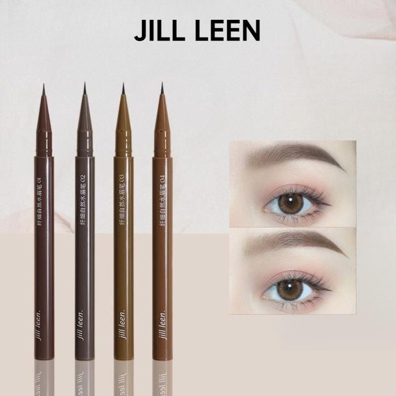 [JILL LEEN] Bút Kẻ Mày kẻ Mi Dưới JILL LEEN Dạng Lỏng Đầu Cọ Mịn KUROMI Nhanh Khô Chống Thấm Nước Không Lem Không Trôi Cosmetic Mỹ Phẩm Cosmetic