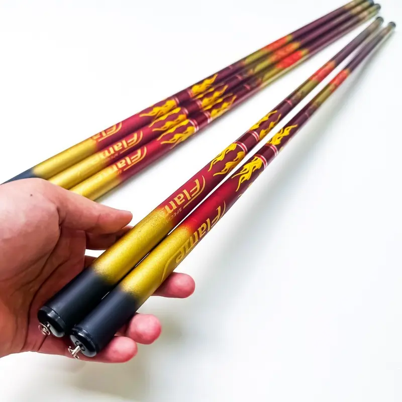 Cần câu tay Hỏa Kỳ Lân 5H (Thu gọn 70cm ) đủ size từ 3m6 đến 6m3  Fishing Câu Cá 3