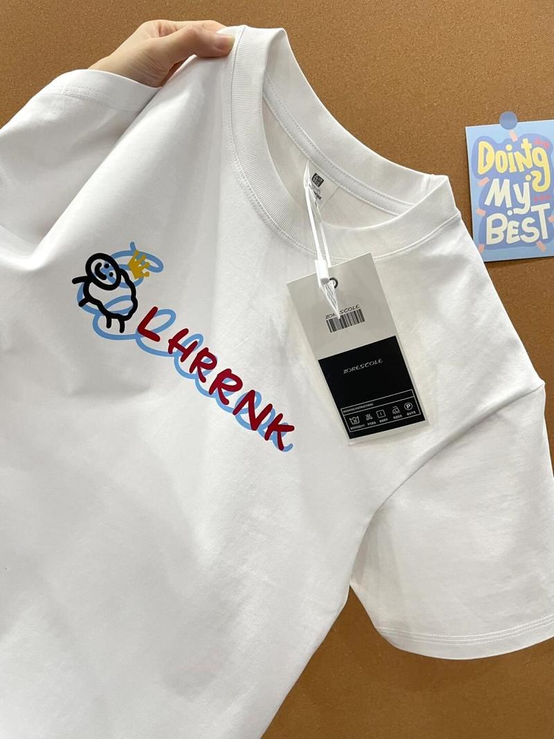 Product Introduction of Urban Chic Pure Cotton Printed Tee – Loose Fit for Summer Street Style 3