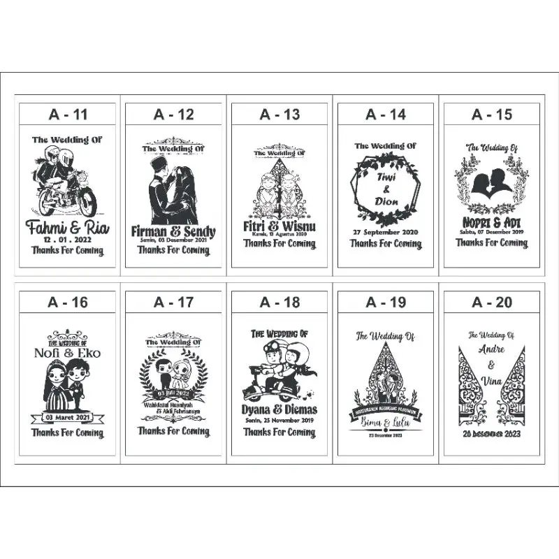 Souvenir Centong Kemas Amplop (Isi 100) 5