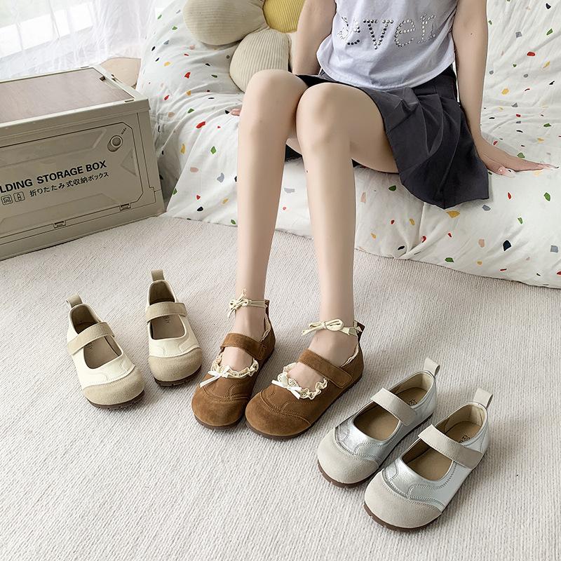 Product Introduction of Giày búp bê nữ da lộn LAMMI CUTIE SHOES  mã SN02  cao cấp. 13