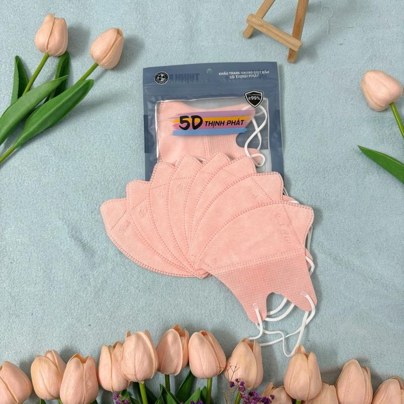 Mua 100 Tặng 10 Chiếc Khẩu Trang 5D THỊNH PHÁT 3 Lớp Thời Trang Phụ Kiện Accessories Che Mặt Móc Khoá khẩu trang & phụ kiện 【thời trang đen】 vn Nam 7