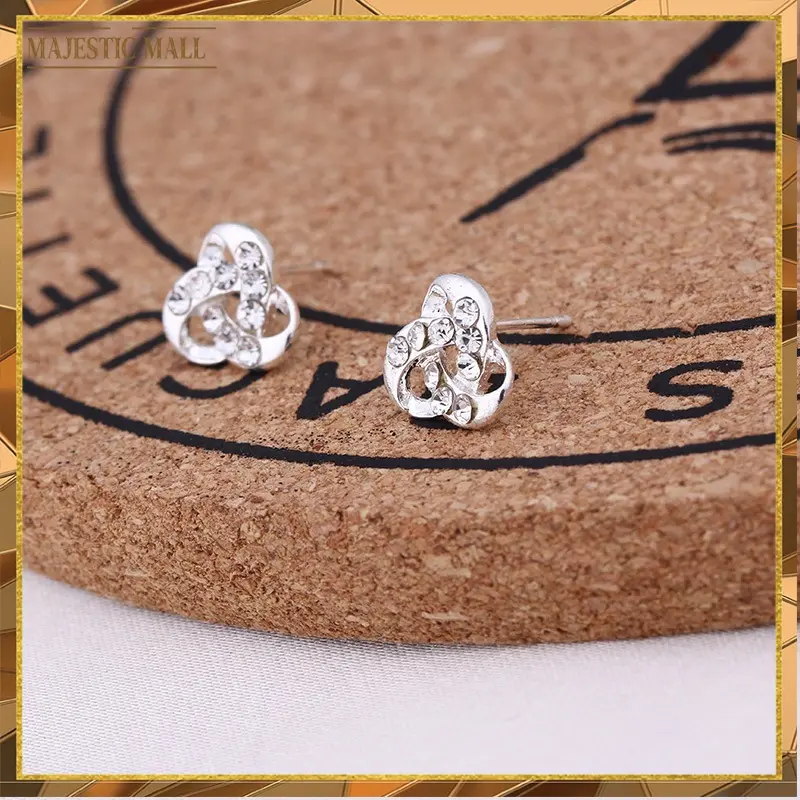 Anting wanita elegan Anting princess round high quality Grade original store cantik elegan 1222 0