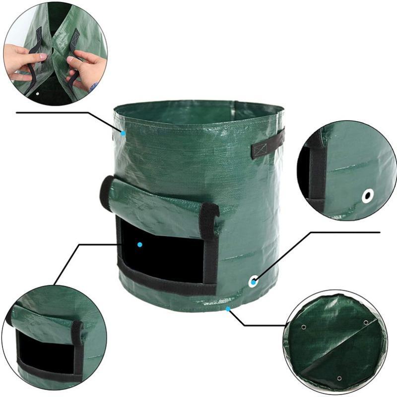 Plant Growing Potato Grow Bag, Multifunctional Planting Bag with Handle, Garden Accessories for Onion, Fruit, Tomato, Carrot 8