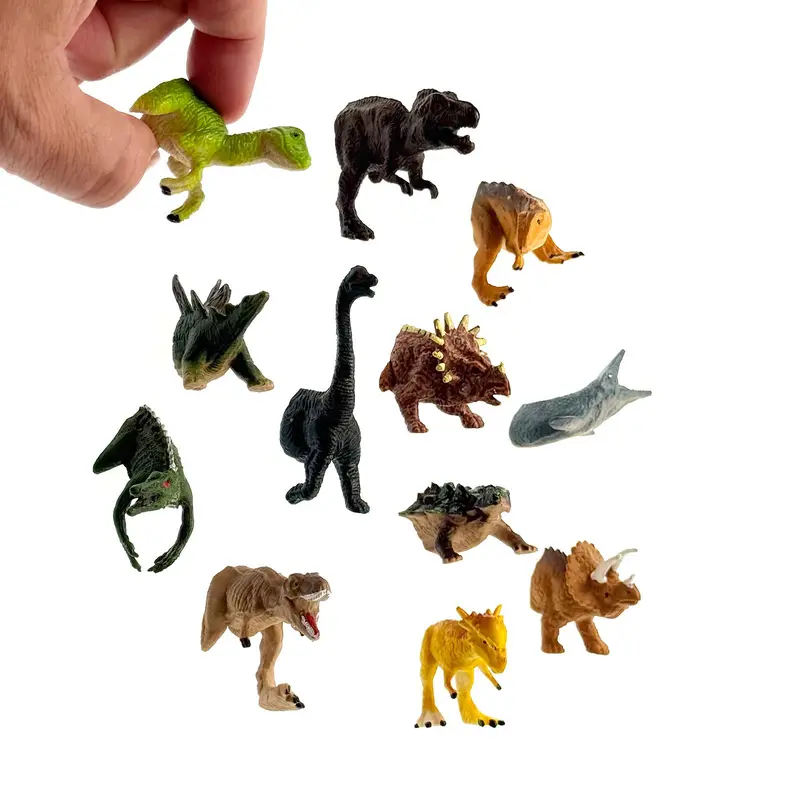 Cartoon Dinosaur Design Refrigerator Magnet, 12pcs/set Cute Creative Magnet for Fridge, Home Decor Supplies for Kitchen 4