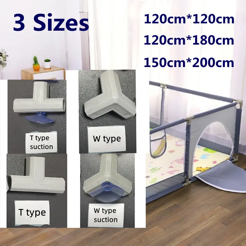 Baby Fence Barrier Children's Fence Accessories Connector T-shaped Tube W-shaped Tube