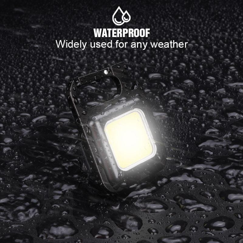 Product Introduction of Keychain Light LED Outdoor USB Mini COB Work Light Car Repair Light Household Emergency Night Light Portable Light 9
