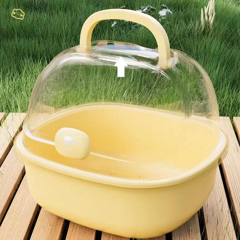 Portable Hamster Cage, Pet Carrier Cage with Water Bottle, Pet Travel Cage, Hamster Supplies for Outdoor Camping, Pet Supplies 4