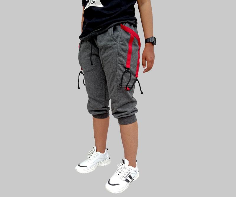 Product Introduction of Celana pendek 3/4 kain Fleece nyaman sport Uniseks Pria Wanita 5