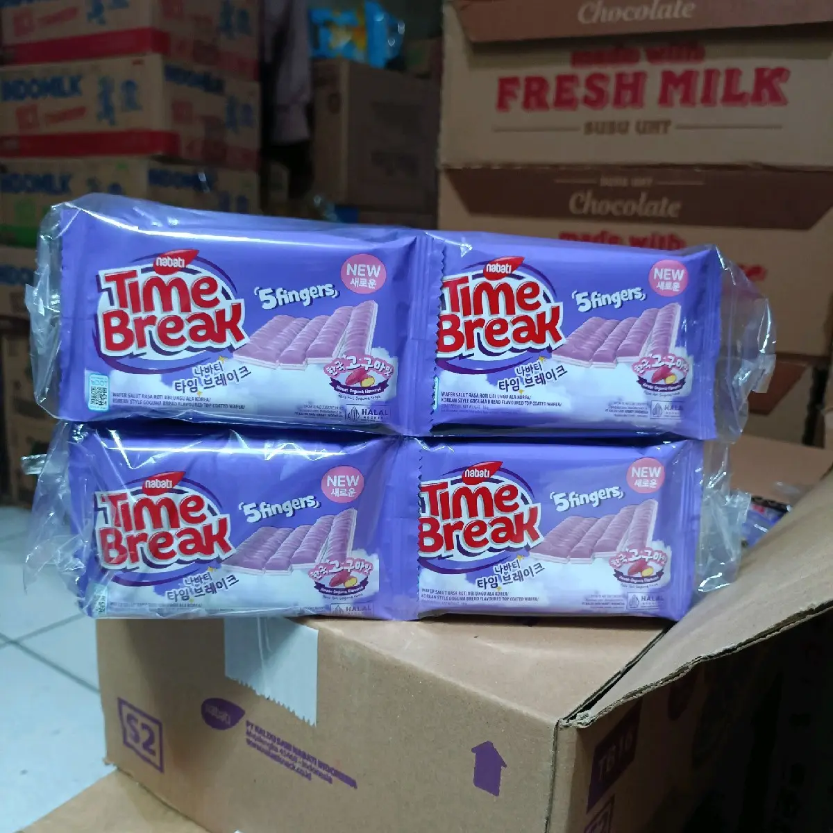 nabati time break goguma pilihan yang lebih sehat tidak biskuit kue & wafer