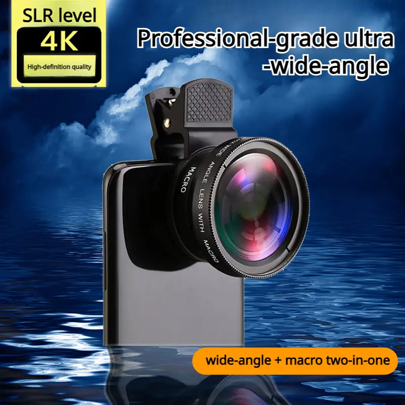 045X Wide Angle Macro Cell Phone External Lens Shooting Camera Clip Macro Camera God 0