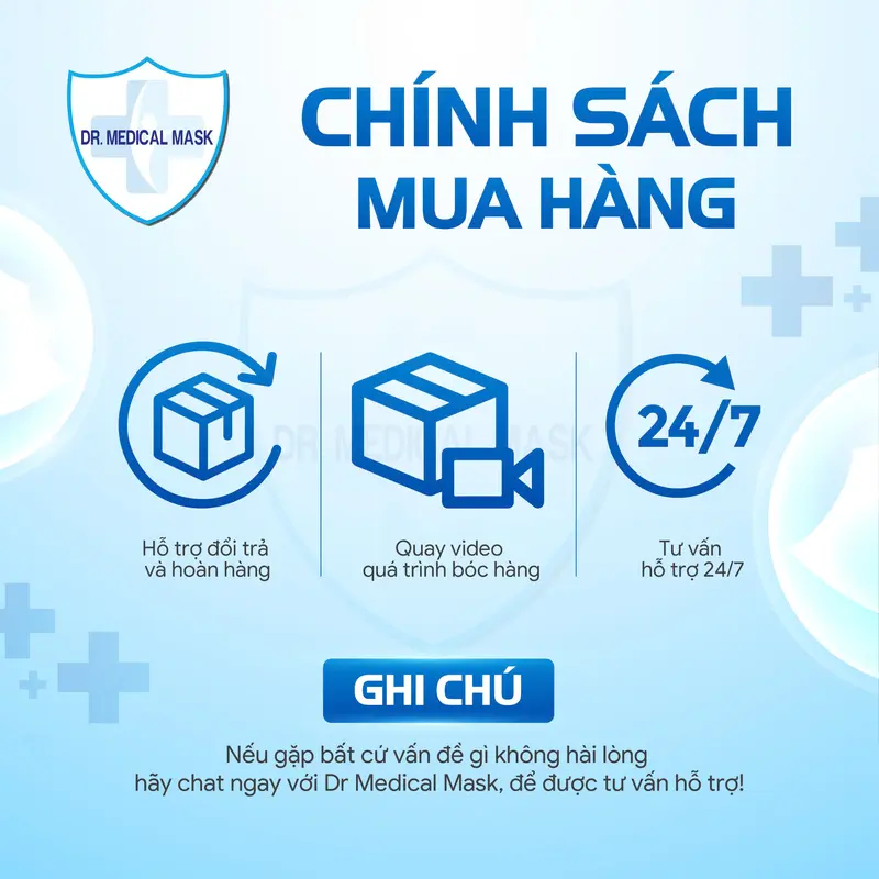 Khẩu Trang y tế 4 lớp Than Hoạt Tính Dr Medical Mask hộp 50 cái 7