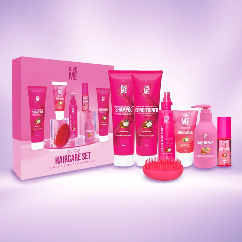 The Full Haircare Set - (Pink) 3