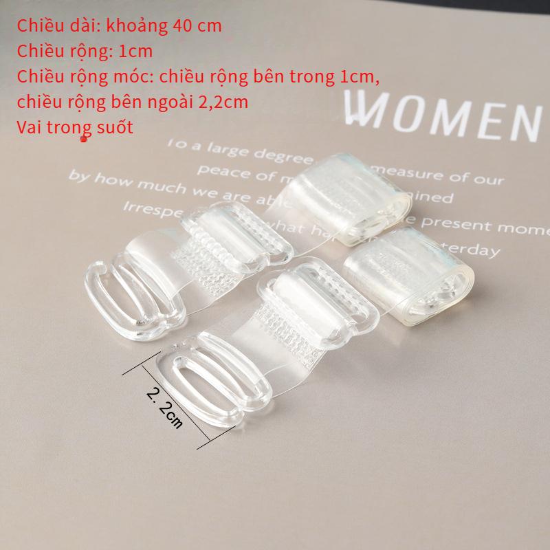 Product Introduction of Invisible Shoulder Strap Plastic Buckle TPU Transparent Bra Frosted High Elastic All-Match Adjustable Non-Magnetic Strap One-Word Adjustable Buckle 7