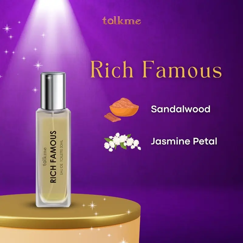 (READY STOCK) RICH SERIES 1 BOX ISI 6 BOTOL PARFUM TALKME 30ML EAU DE TOULETTE EDISI TERBATAS DAN BEST SELLER UNISEKS CEWEK COWOK 8