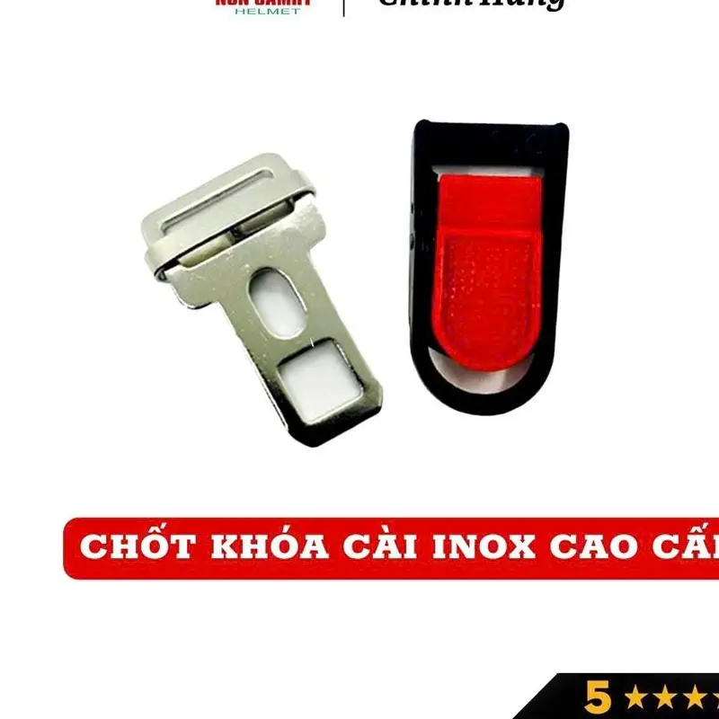 bộ chốt khóa nón bảo hiểm thay thế được tất cả loại nón bảo hiểm 0
