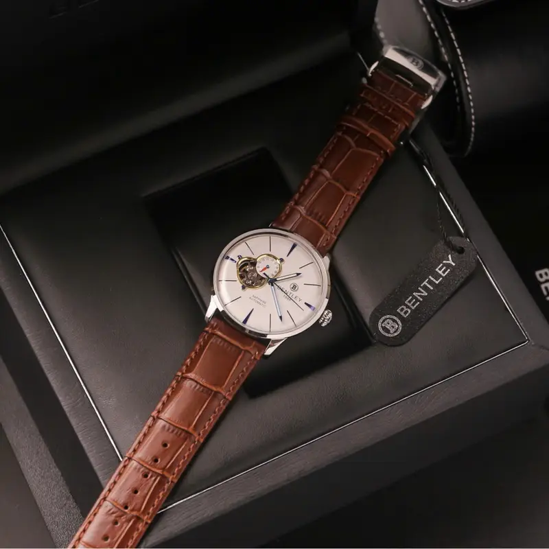 Đồng Hồ Cơ Nam Bentley BL1850 Chính Hãng | Nhà Phân Phối Chính Thức Phố Đồng Hồ | Kính Sapphire Size 40mm Bảo Hành 5 Năm 7