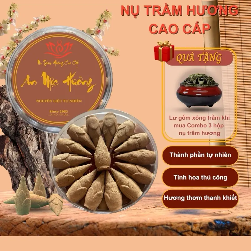 Nụ trầm hương, nụ quế cao cấp An Mộc Hương (Since 1983) 2