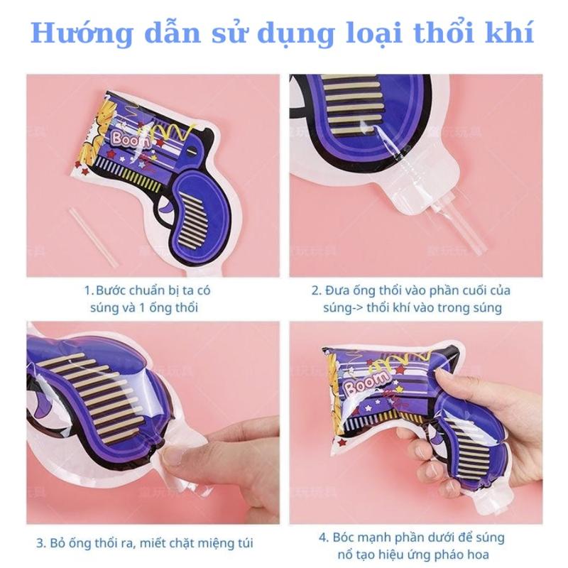 Túi phụt hoa giấy Dùng Trong Buổi Tiệc Sinh Nhật - Hana Party 5