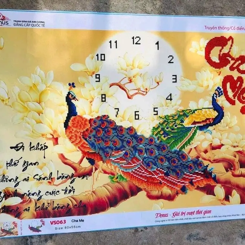 tranh đá thành phẩm 80x55