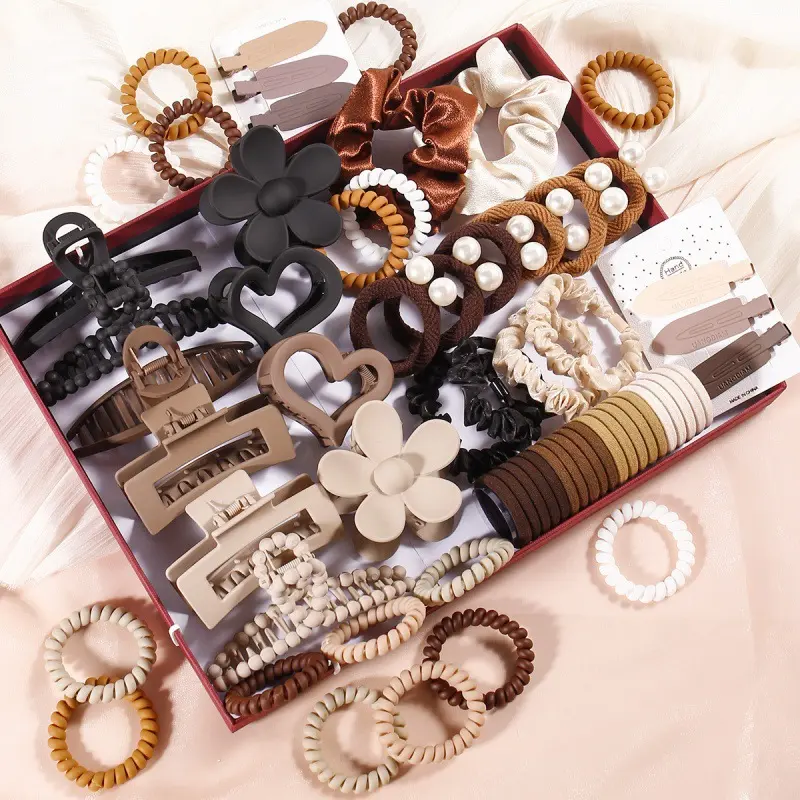 Combination Suit Barrettes Updo Hair Claw Large Hair Volume More than Shark Clip Accessories