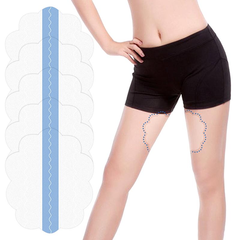 Product Introduction of Invisible Thigh Tapes Unisex Disposable Cloud Shaped Sweat Resistant Thigh Pads Care Anti-friction Protector Self Adhesive Patch 18