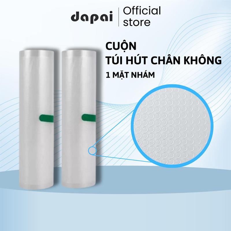 1 cuộn túi hút chân không 1 mặt nhám 5 mét