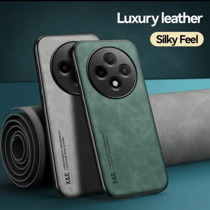 SoftCase oppo Reno 12F 5G Nw design Soft Touch Luxury Leather Silky Feel cover kulit halus