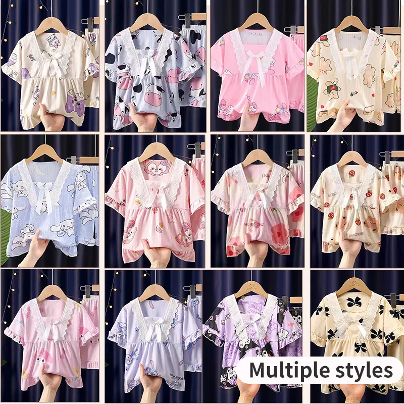 SCP Fashion Girls High-Quality Terno Sleepwear – Cute, Comfortable, and Perfect for a Good Night's 8