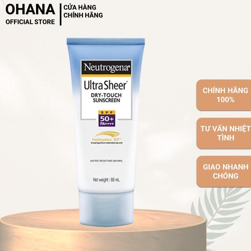  Kem Chống Nắng Neutrogena Ultra Sheer Dry Touch Suncreen SPF 50+ 88ml 