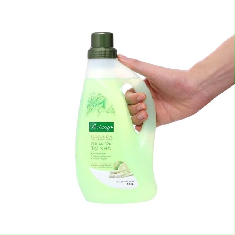 Nước Lau Sàn 365 Max Botany Tinh Dầu Sả Chanh Chai 1.25L 5