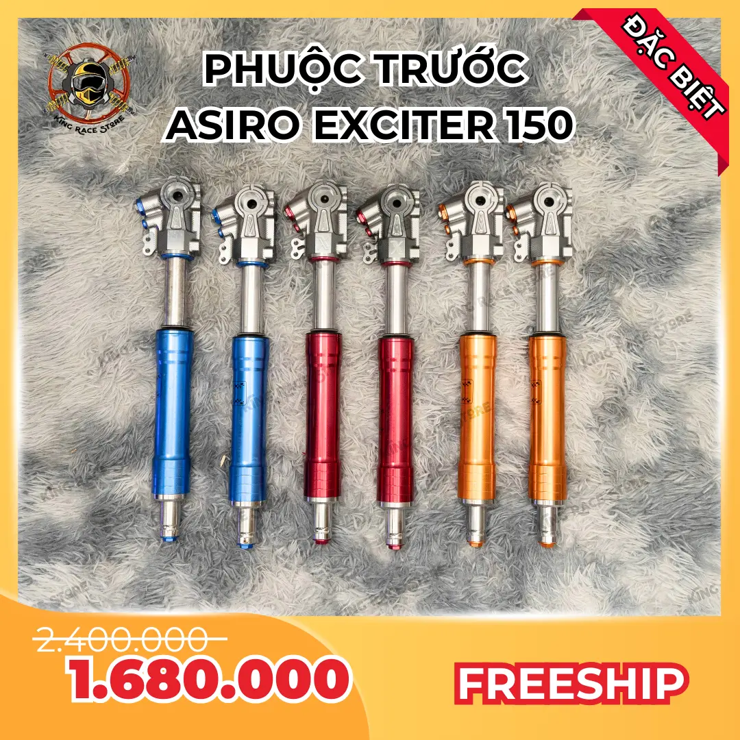 Phuộc trước ASIRO Exciter 150/155 - Đồ chơi xe máy- King Race Store Phụ Tùng Phụ Kiện
