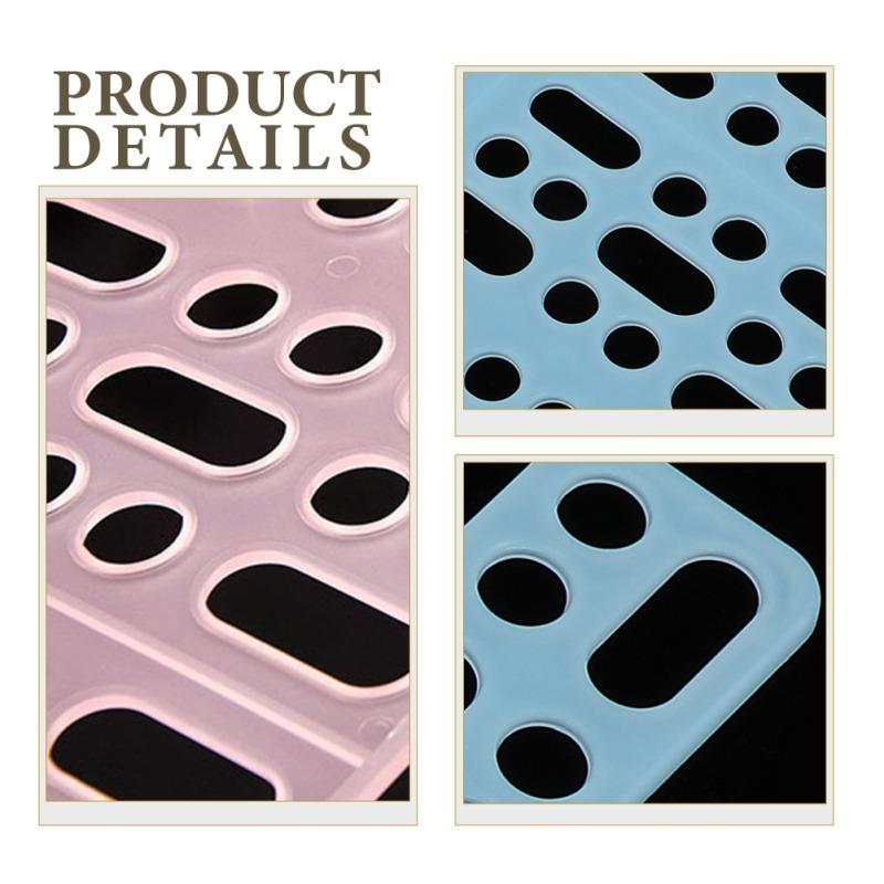 4 Pcs Pet Foot Pads Rabbit Cage Floor Sleeping Mats Bunny Nesting Feet Pedal for Cages Resting Plastic Guinea Pig Accessories 7