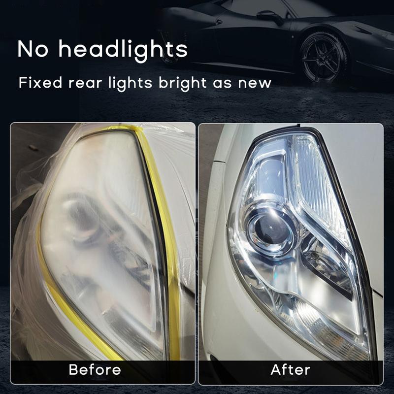 Product Introduction of Car Headlight Repair Fluid Headlight Repair Kit Restoration Fluid Refill Bottle Car Headlight Scratch Repair Polishing 43