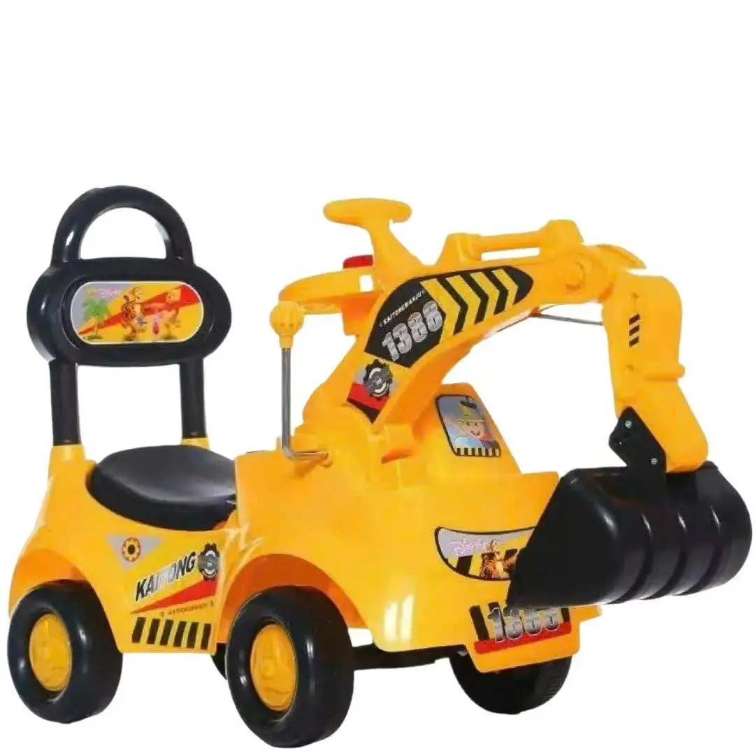 xe cẩu cho bé có nhạc phù hợp với bé từ 1 tuổi tải trọng 25kg